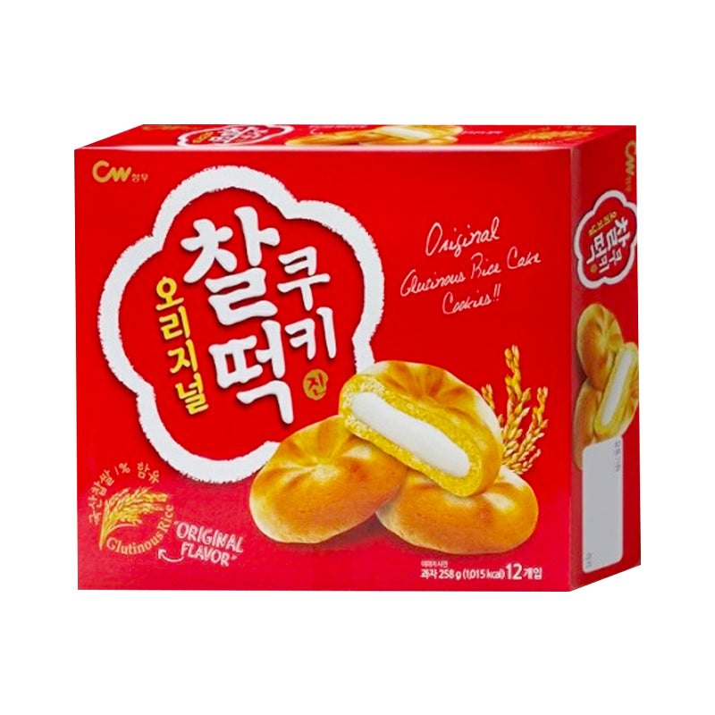 CHEONG WOO Klebreis-Keks Original 108g