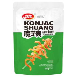 WEILONG Konjac Shuang Sour & Hot 252g
