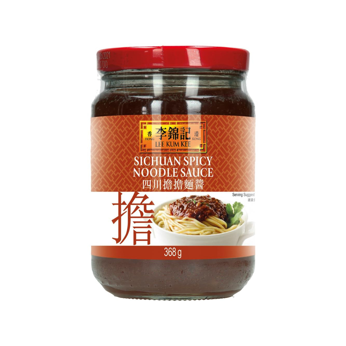 LEE KUM KEE Sichuan Style Scharfe Nudeln Sauce 368g