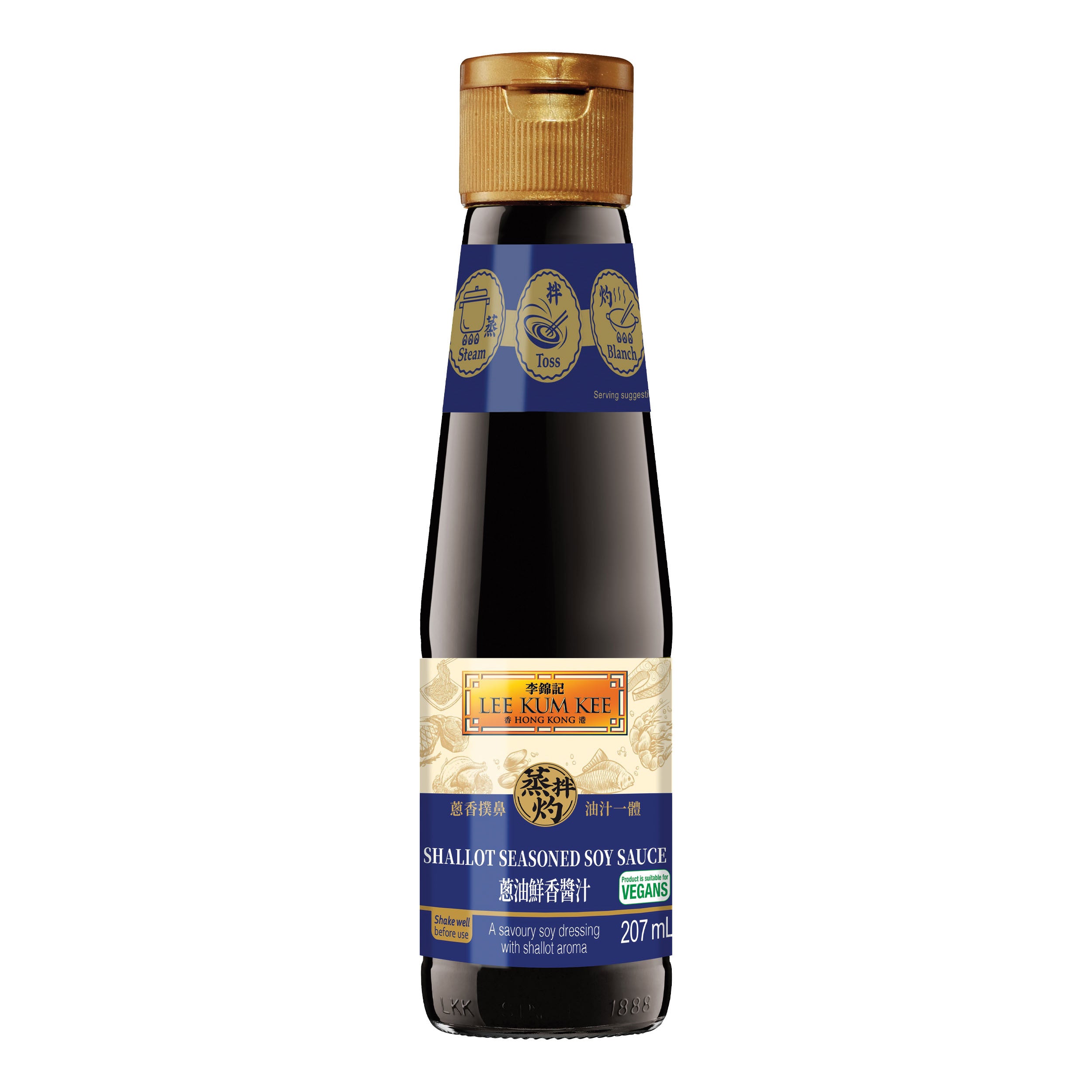 LEE KUM KEE Sojasauce mit Schalotten 207ml