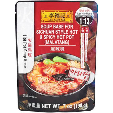 Lee Kum Kee Suppenbasis für Sichuan Scharfe Hot Pot 50g