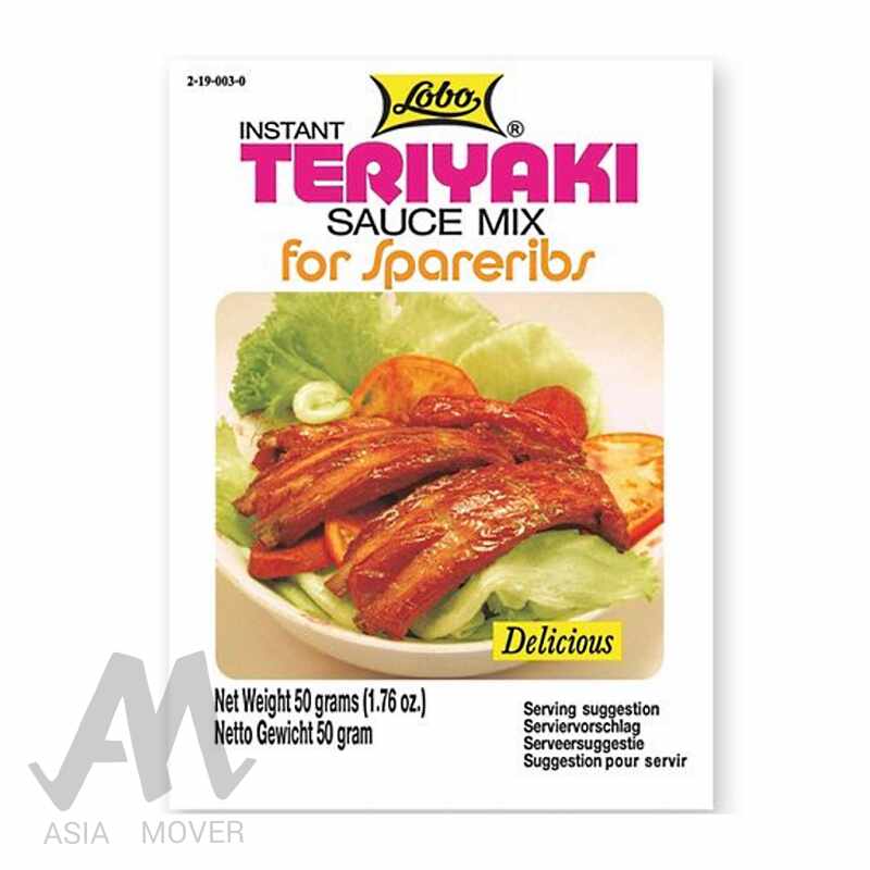 Lobo Würzmix Teriyaki Sauce für Rippchen 50g