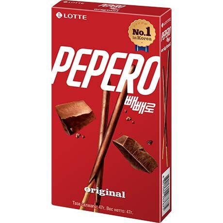Lotte Pepero Original Biscuit Sticks, 47g