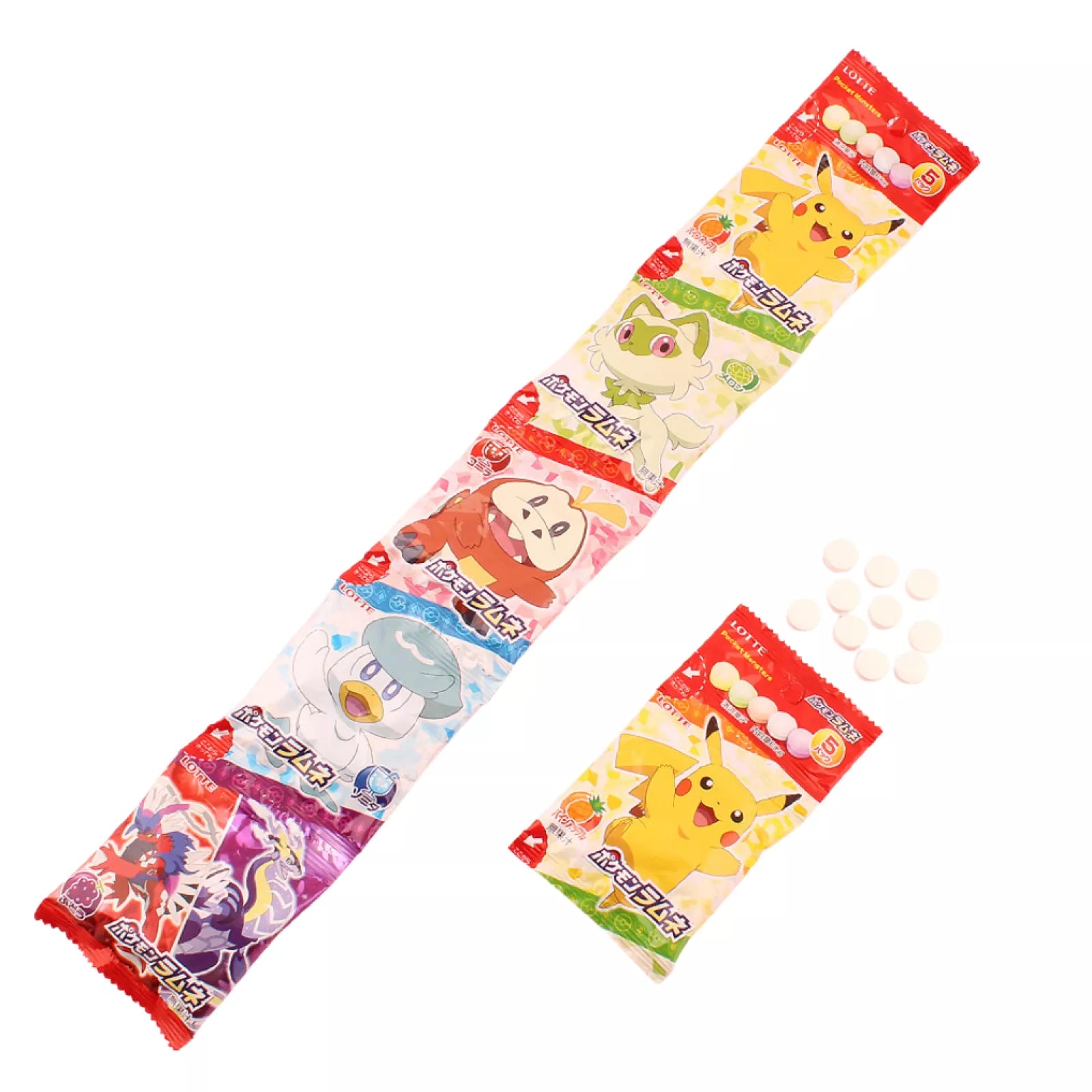 LOTTE Pokemon Ramune Bonbons 60g