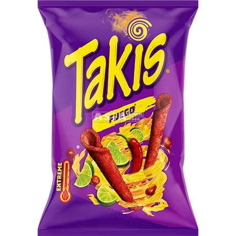TAKIS Maissnack Chili & Limette Fuego 100g