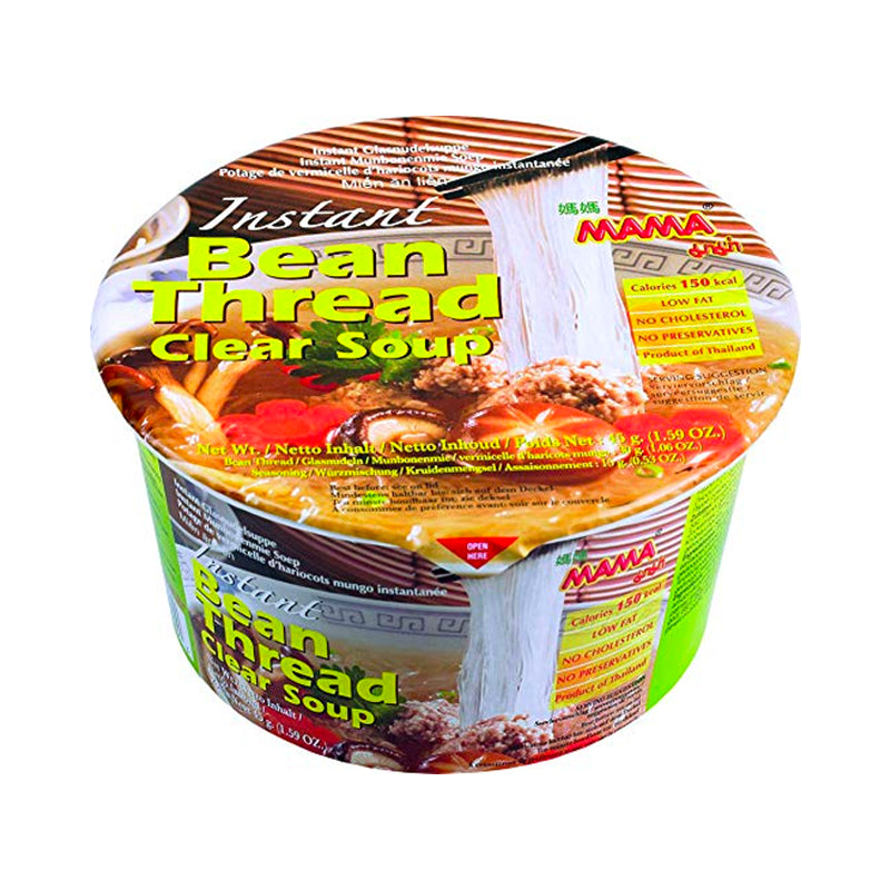 MAMA Instant-Bowl-Glasnudeln, Suppe klar 45g