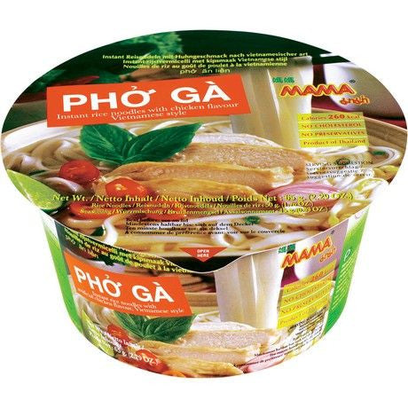 MAMA Instant-Bowl-Reisnudeln, Pho Ga, Huhn vietnamesisch 65g