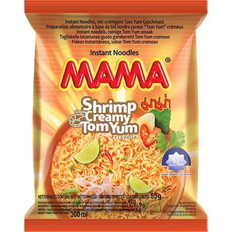 MAMA Instantnudeln Garnelen Tom Yum 55g