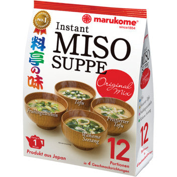 MARUKOME Miso-Suppenpaste, dunkel, Bonito 224g