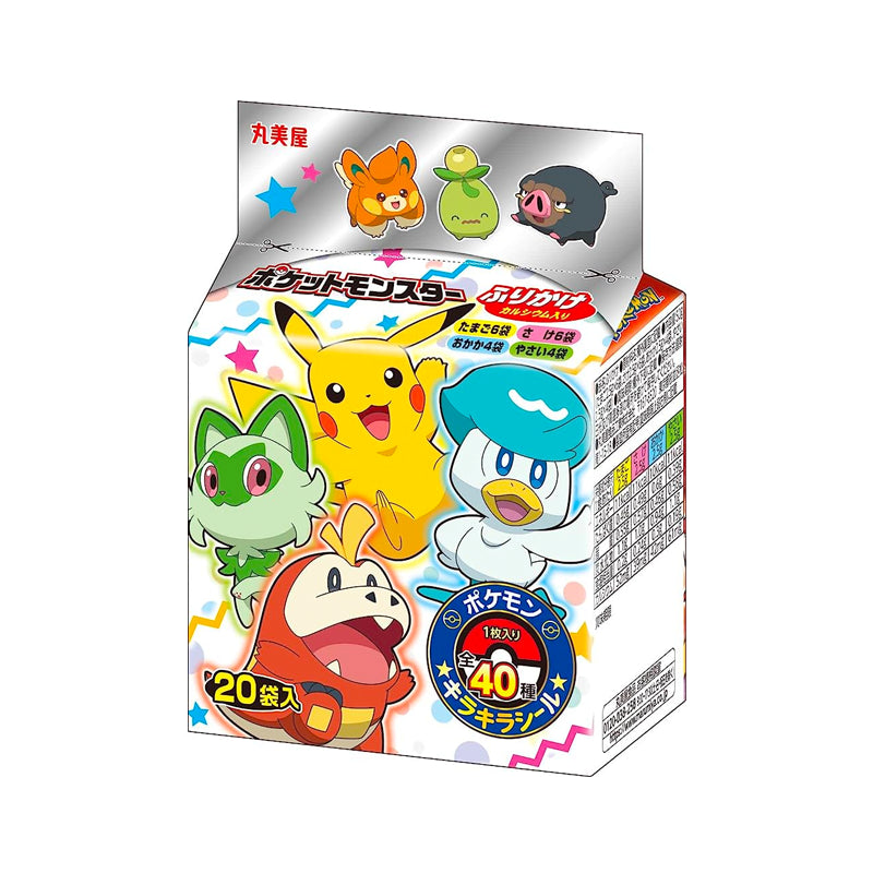 Marumiya Pokemon Furikake Mini Pack 20p (Pokemon Assorted Rice Seasoning) 50g