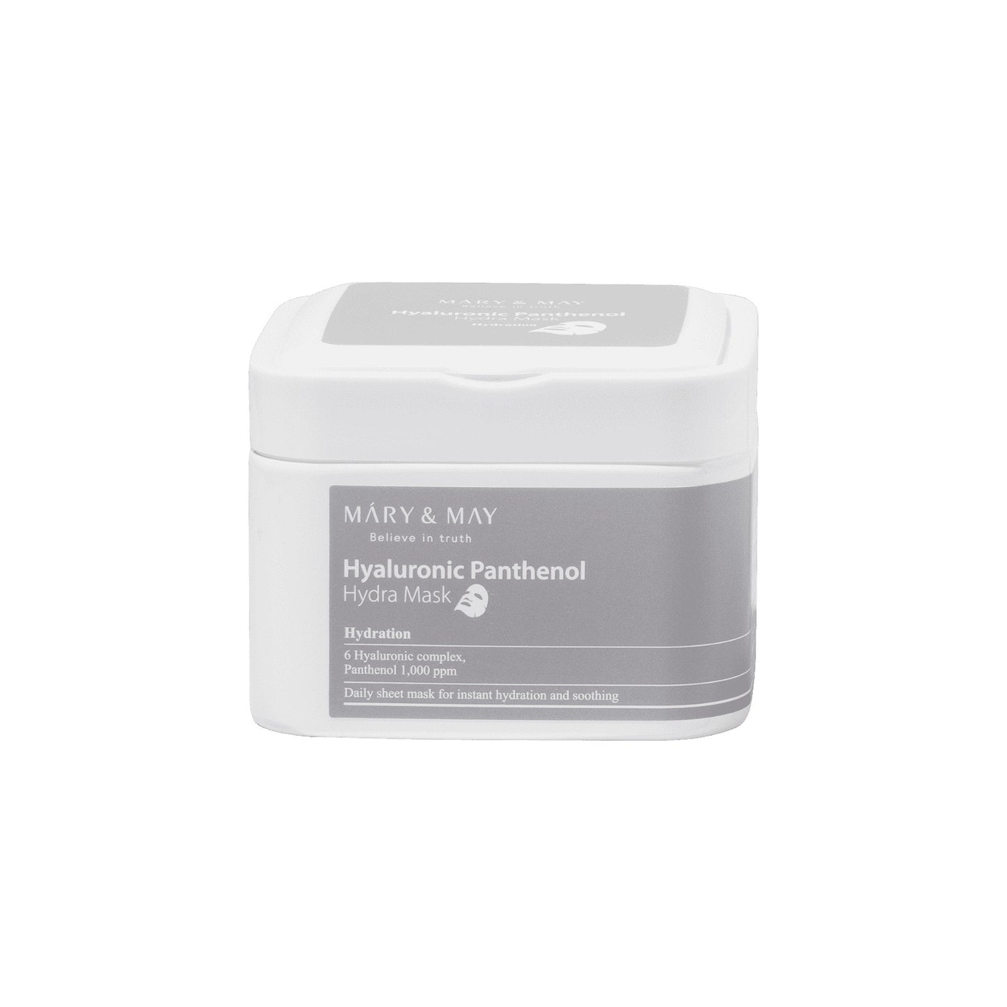 Mary & May Hyaluronic Panthenol Hydra Mask (30ea)
