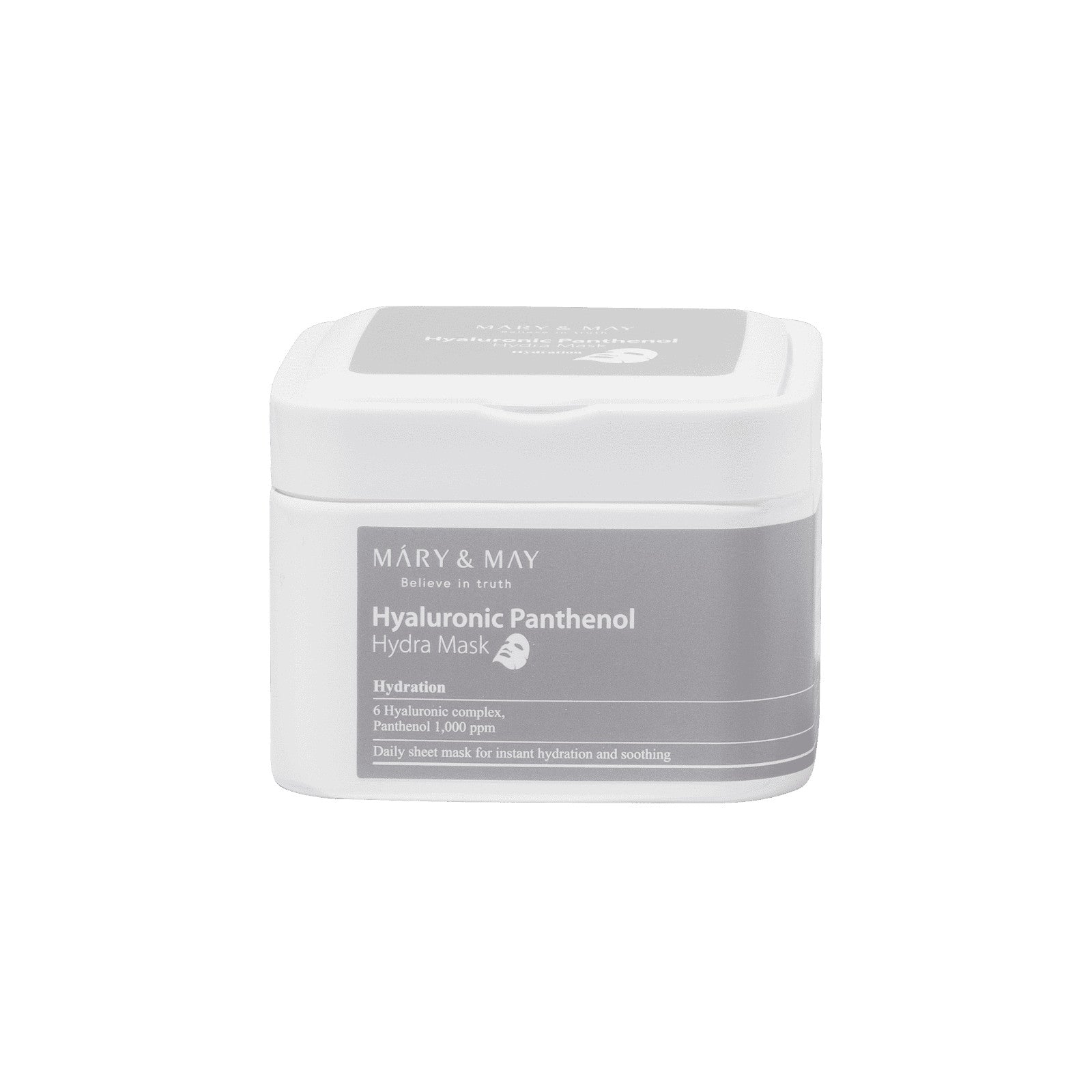 Mary & May Hyaluronic Panthenol Hydra Mask (30ea)