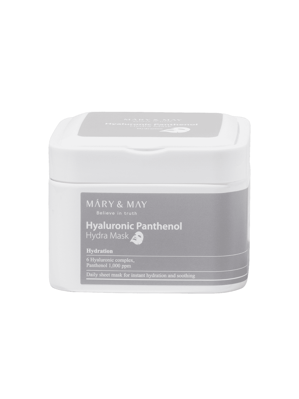 MARY & MAY Hyaluronic Panthenol Hydra Mask (30ea)