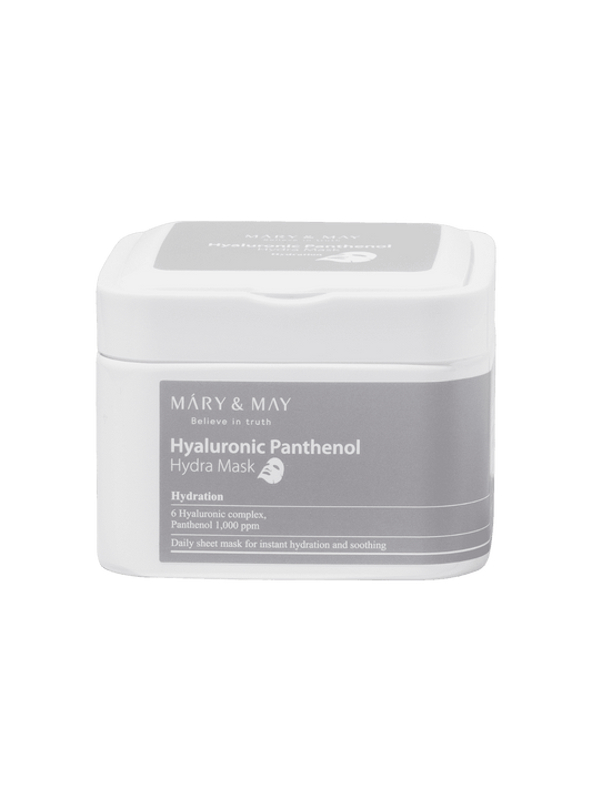 MARY & MAY Hyaluronic Panthenol Hydra Mask (30ea)