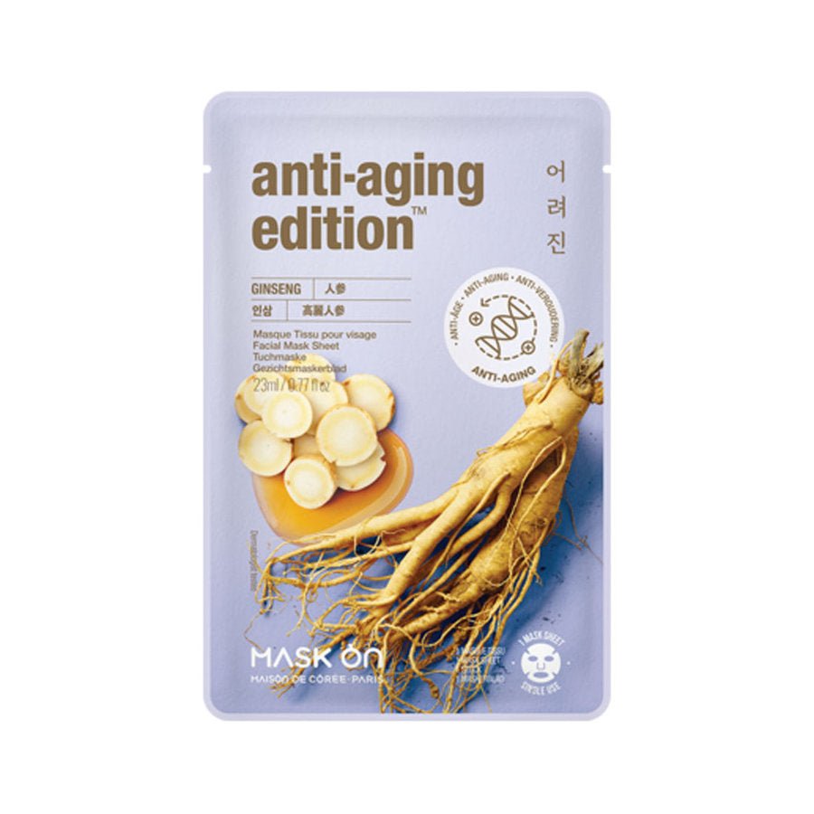 MASK ON Gesichtsmaske mit Ginseng