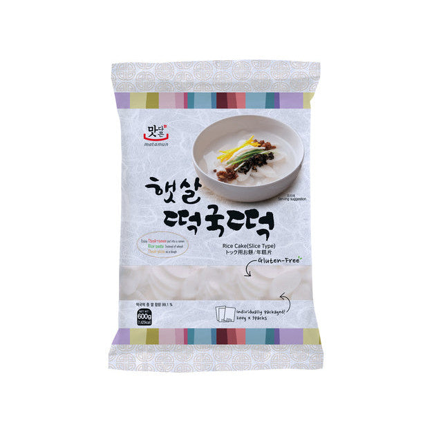 MATAMUN Reiskuchen Scheiben (Tteokguk Tteok) 600g