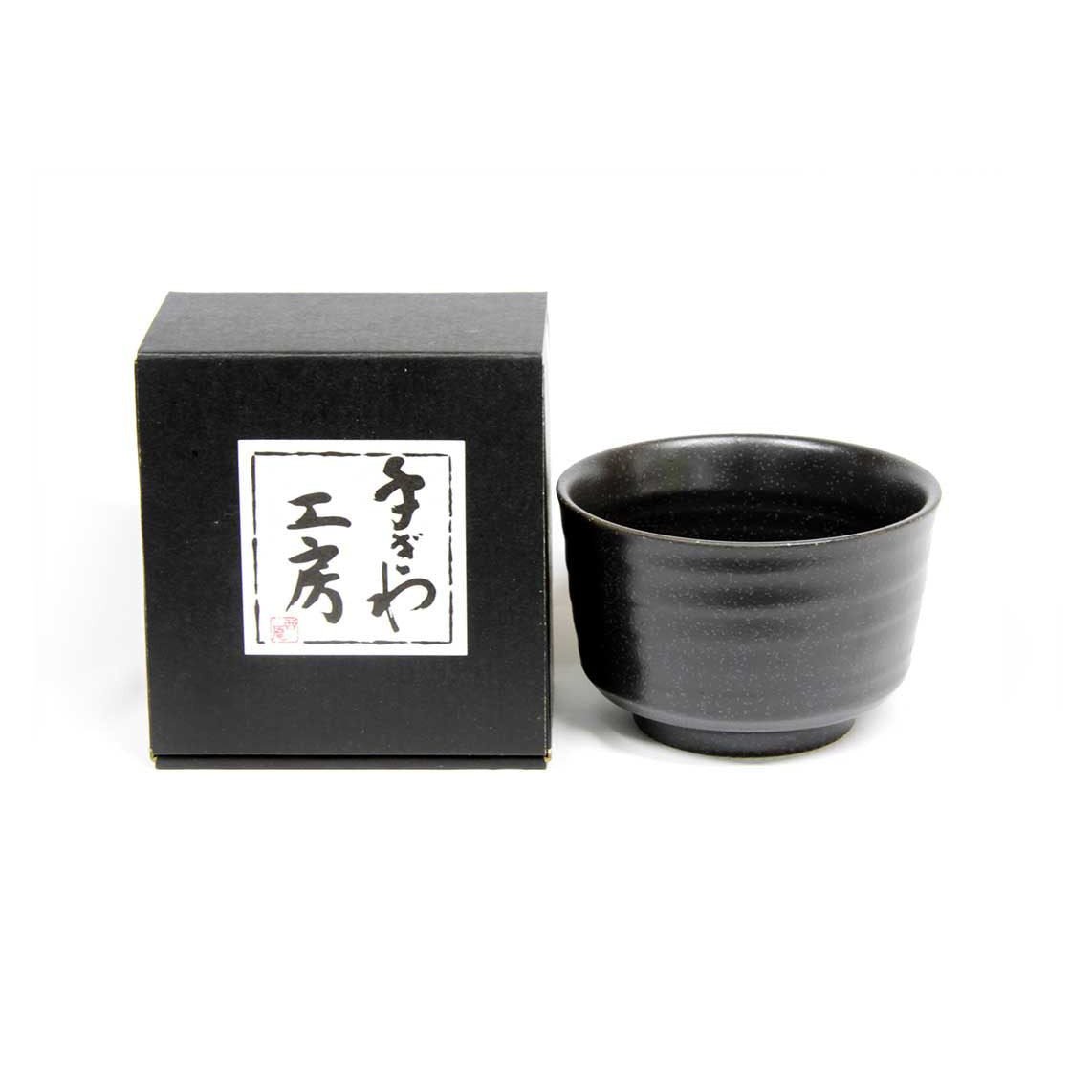 Matcha Tea Cup schwarz
