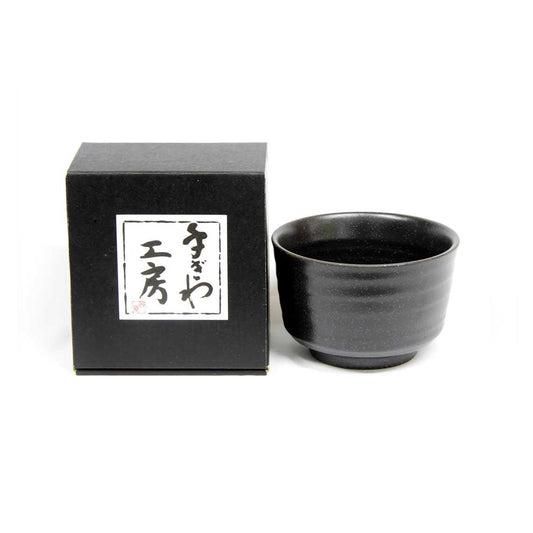 Matcha Tea Cup schwarz