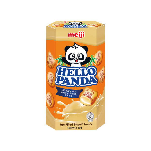 Meiji Hello Panda Hello Panda Kekse Karamelfüllung 50g