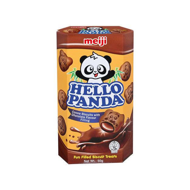 Meiji Hello Panda Hello Panda Schokokekse Schokofüllung 50g