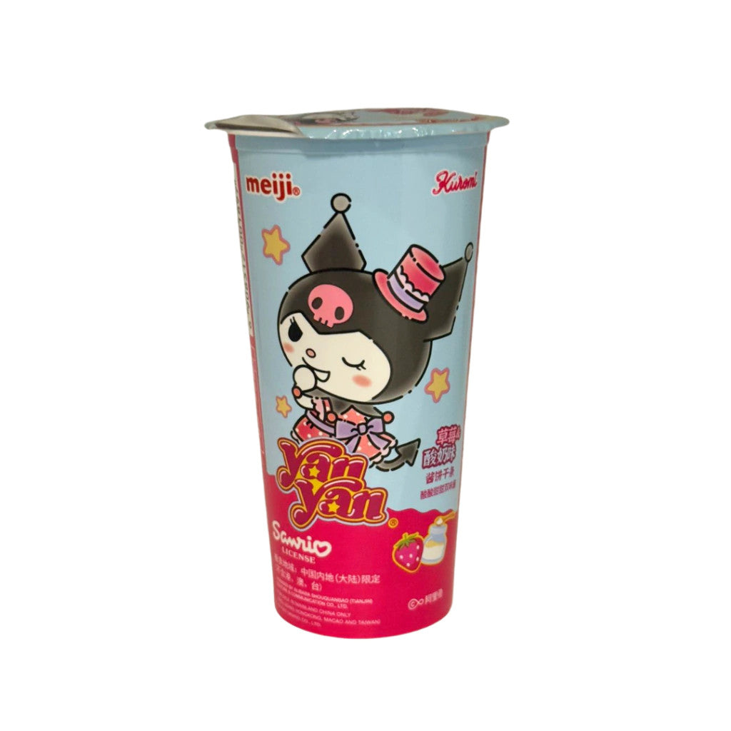 Meiji Kuromi Erdbeer-Sahne-Keks am Stiel 50g