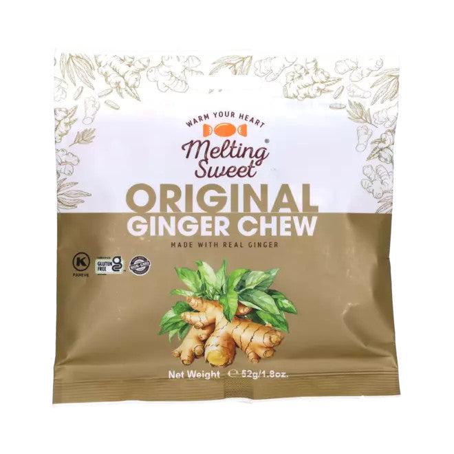 Melting Sweet Ingwer-Kaubonbon – Original 52g