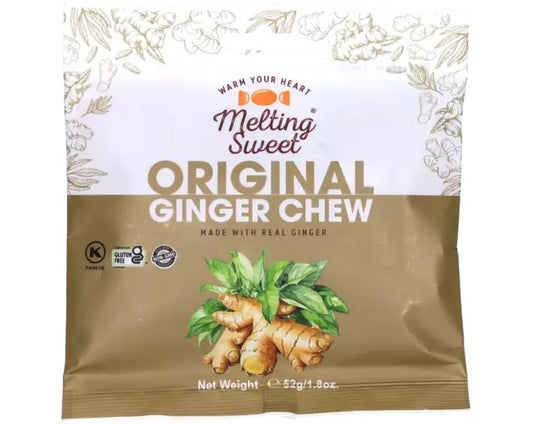 Melting Sweet Ingwer-Kaubonbon – Original 52g