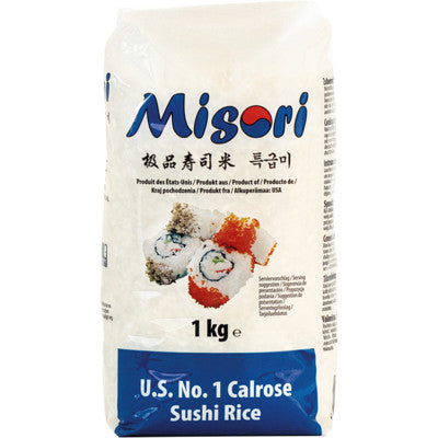 MISORI Calrose Reis / Sushi Reis 1kg