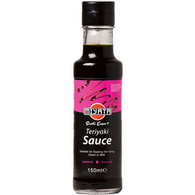 MIYATA Teriyaki Würzsauce, süß ideal für asiatisches Barbecue 150ml