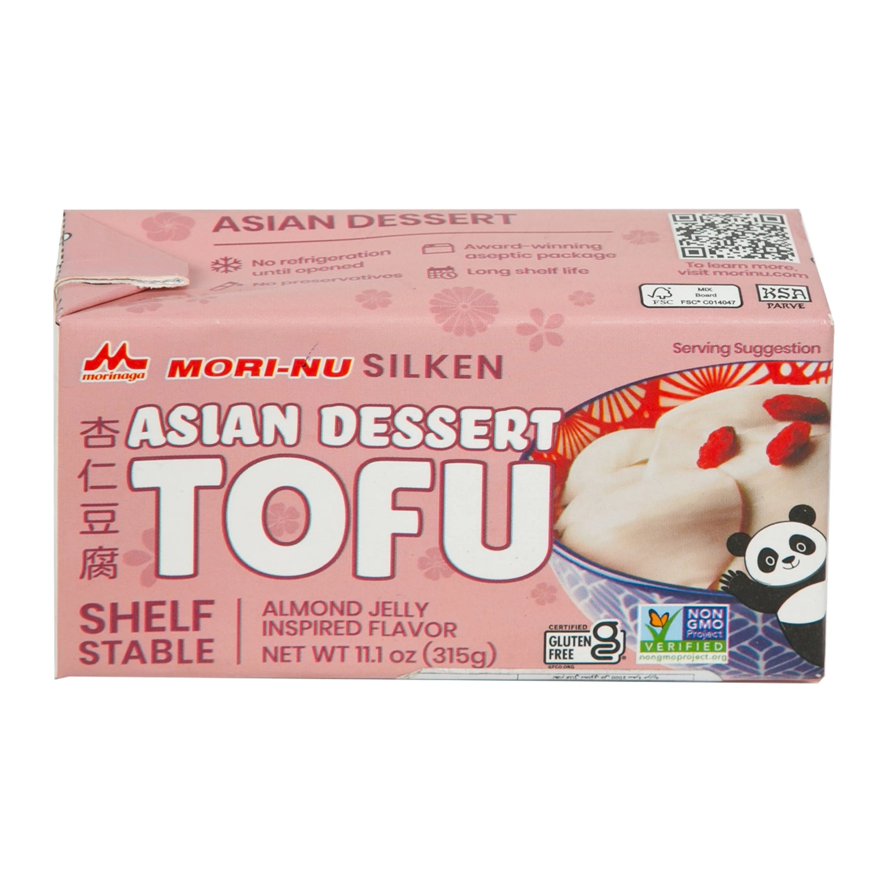 Morinaga Asian Dessert Tofu Cremiges Dessert auf Tofubasis 315g