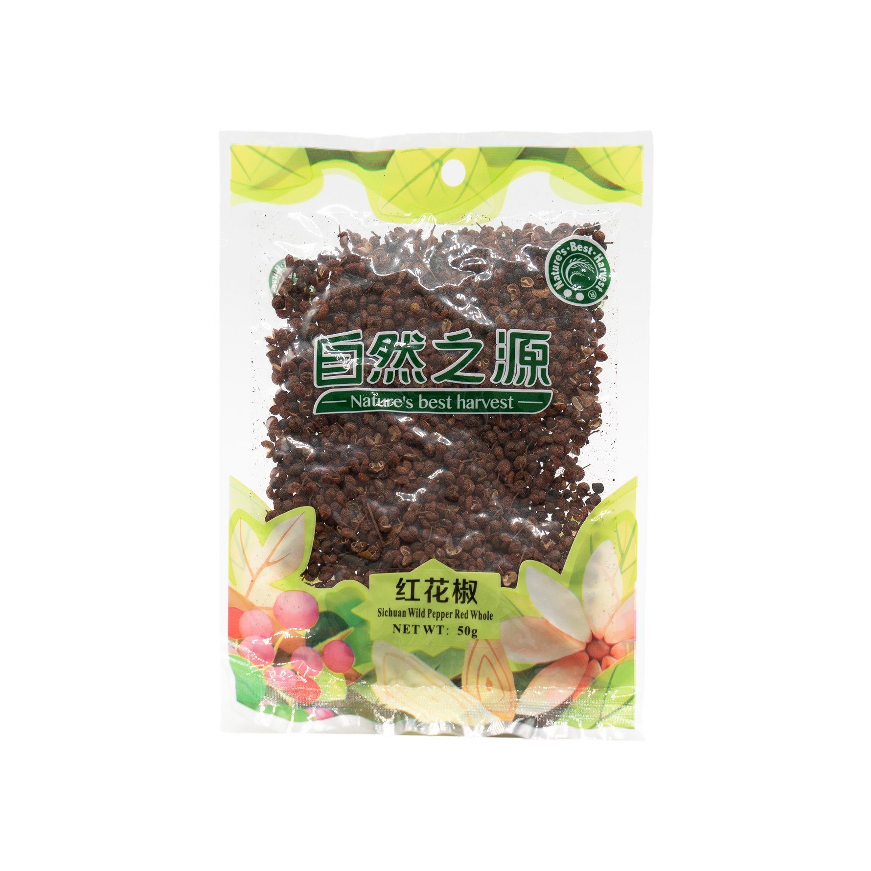Nature's Best Harvest Sichuan-Wildpfeffer, rot, ganz 50g