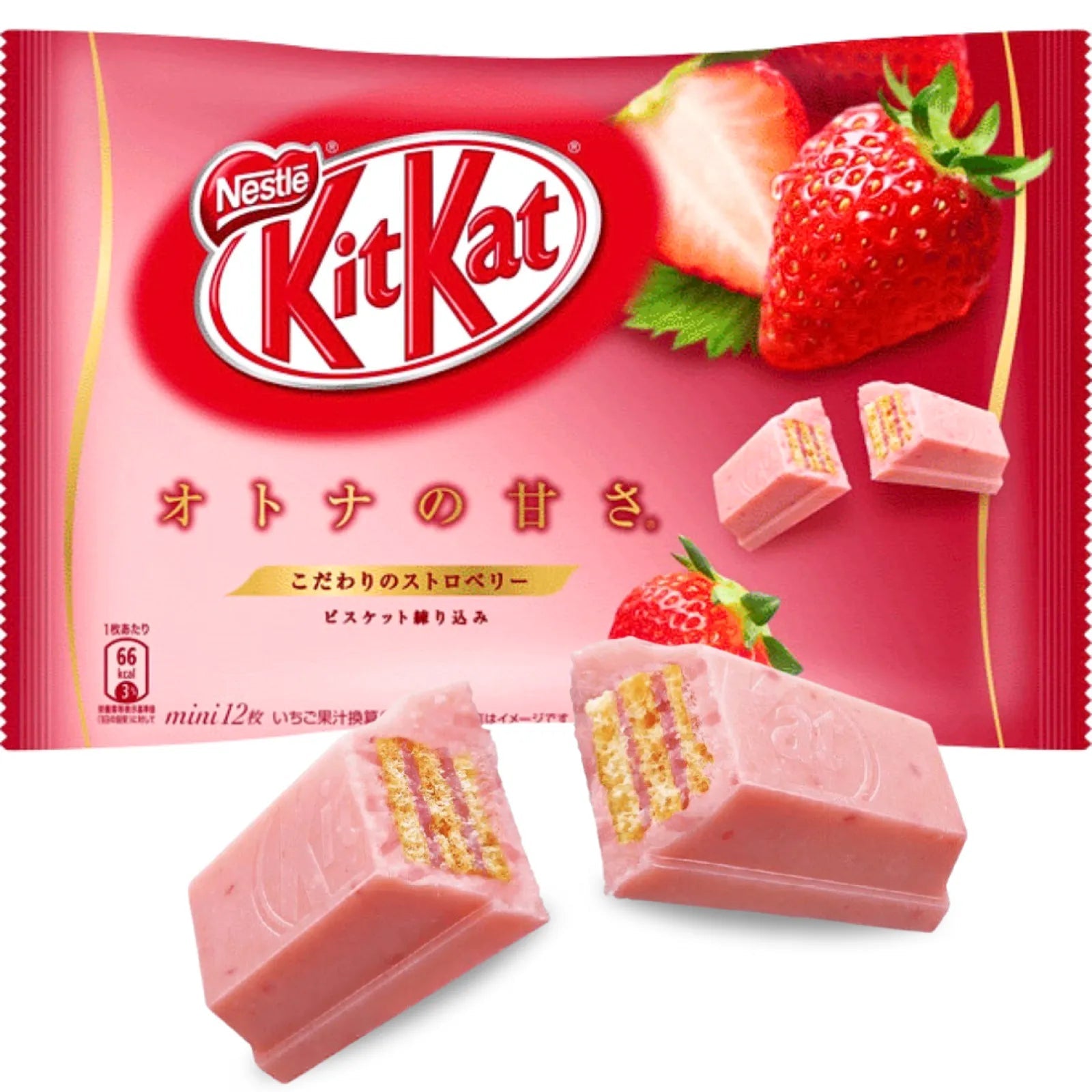 Nestle KitKat Mini Erdbeere 116g