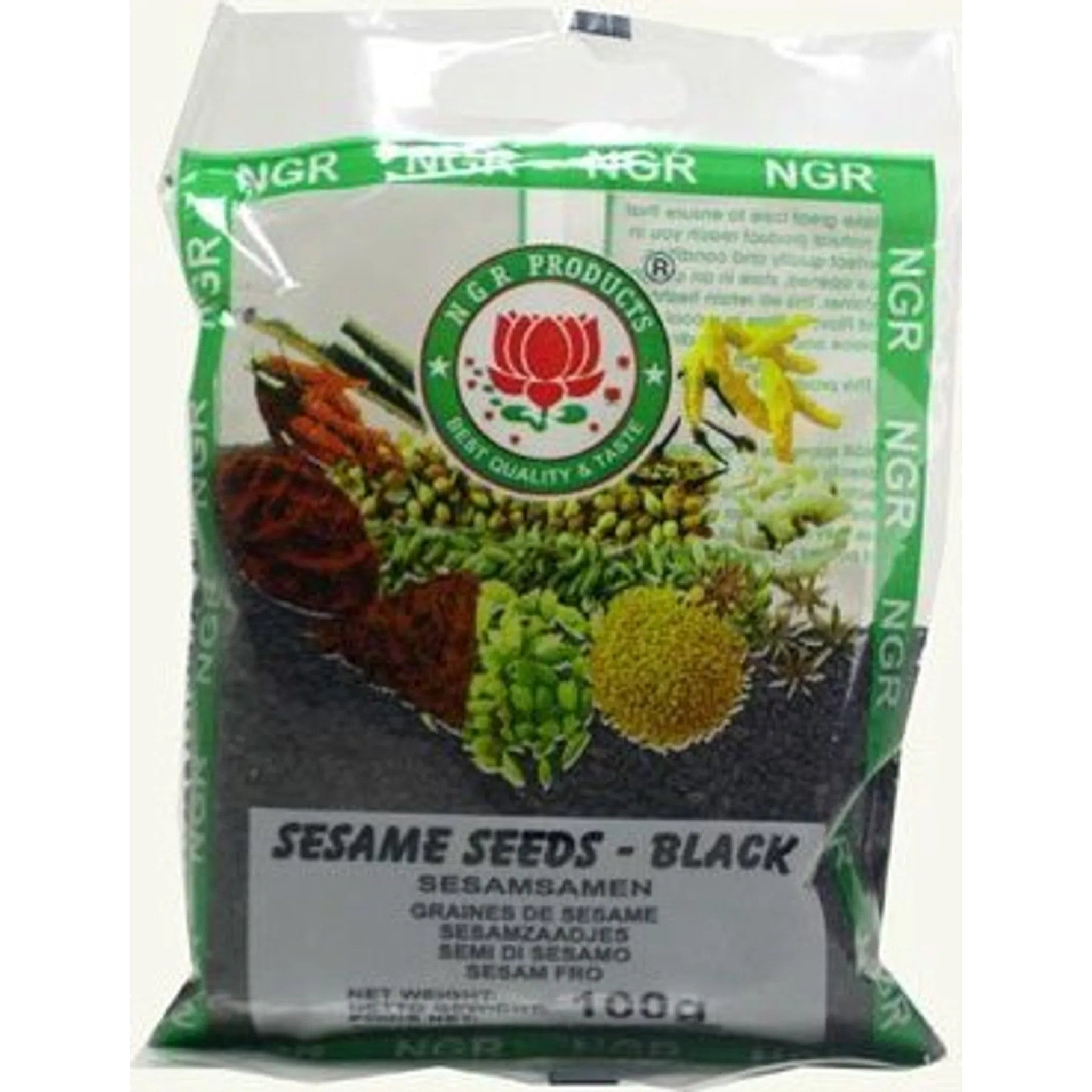 NGR Sesamsaat, schwarz 100g