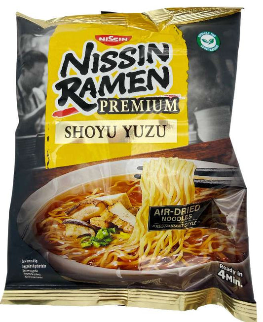 Nissin Foods Ramen Premium Shoyu Yuzu, 93g