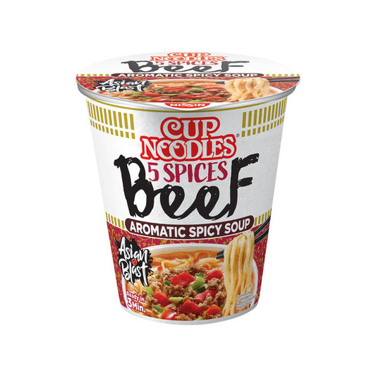 Nissin Nudelsuppe 5 Gewürze Rind 64g