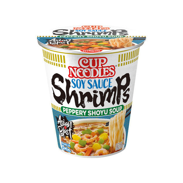 NISSIN Nudelsuppe Schrimp Sojasoßengeschmack 64g