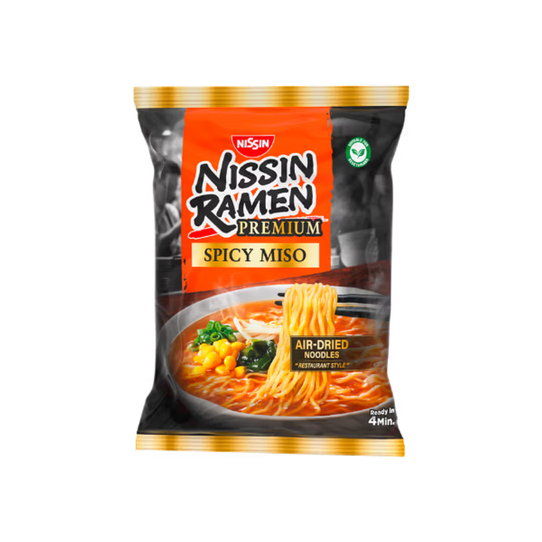 Nissin Foods Ramen Premium Spicy Miso, 91g