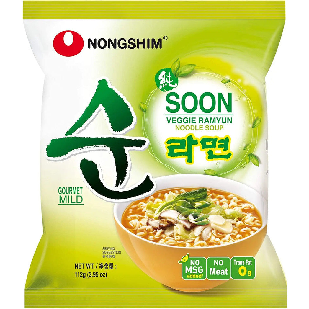NONG SHIM Instantnudeln Soon Veggie Ramyun 112g