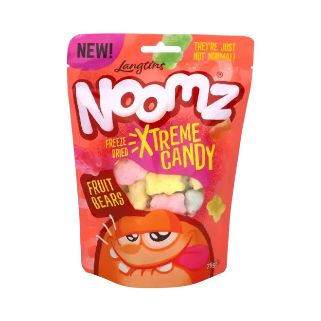 NOOMZ Gefriergetrocknete Süßigkeiten – Fruchtbären 75g