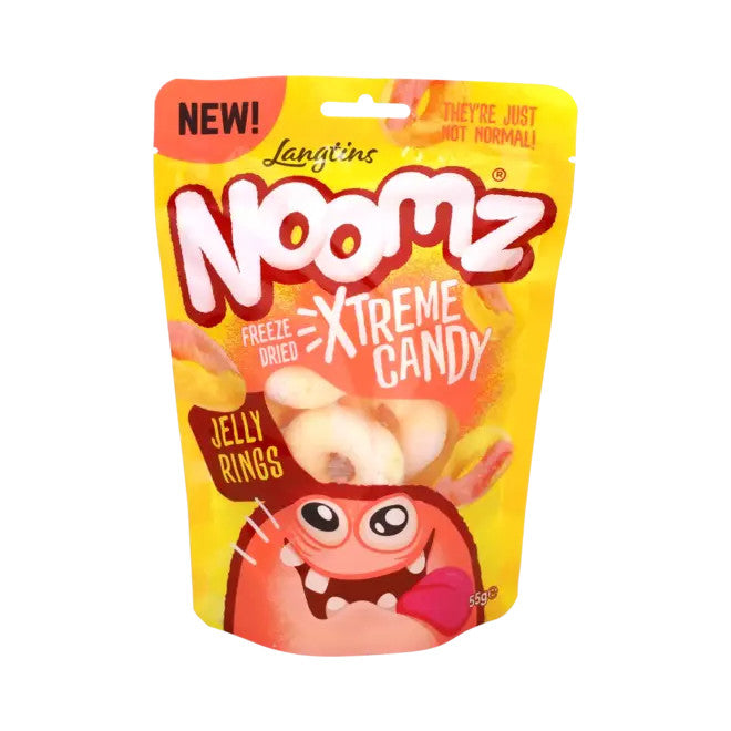NOOMZ Gefriergetrocknete Süßigkeiten – Jelly Rings 55g