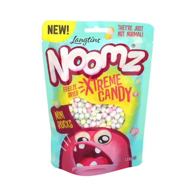 NOOMZ Gefriergetrocknete Süßigkeiten – Mini Steine 135g