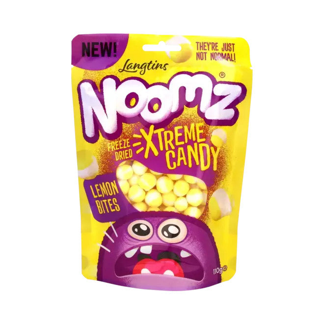 NOOMZ Gefriergetrocknete Süßigkeiten – Zitronen-Bites 110g
