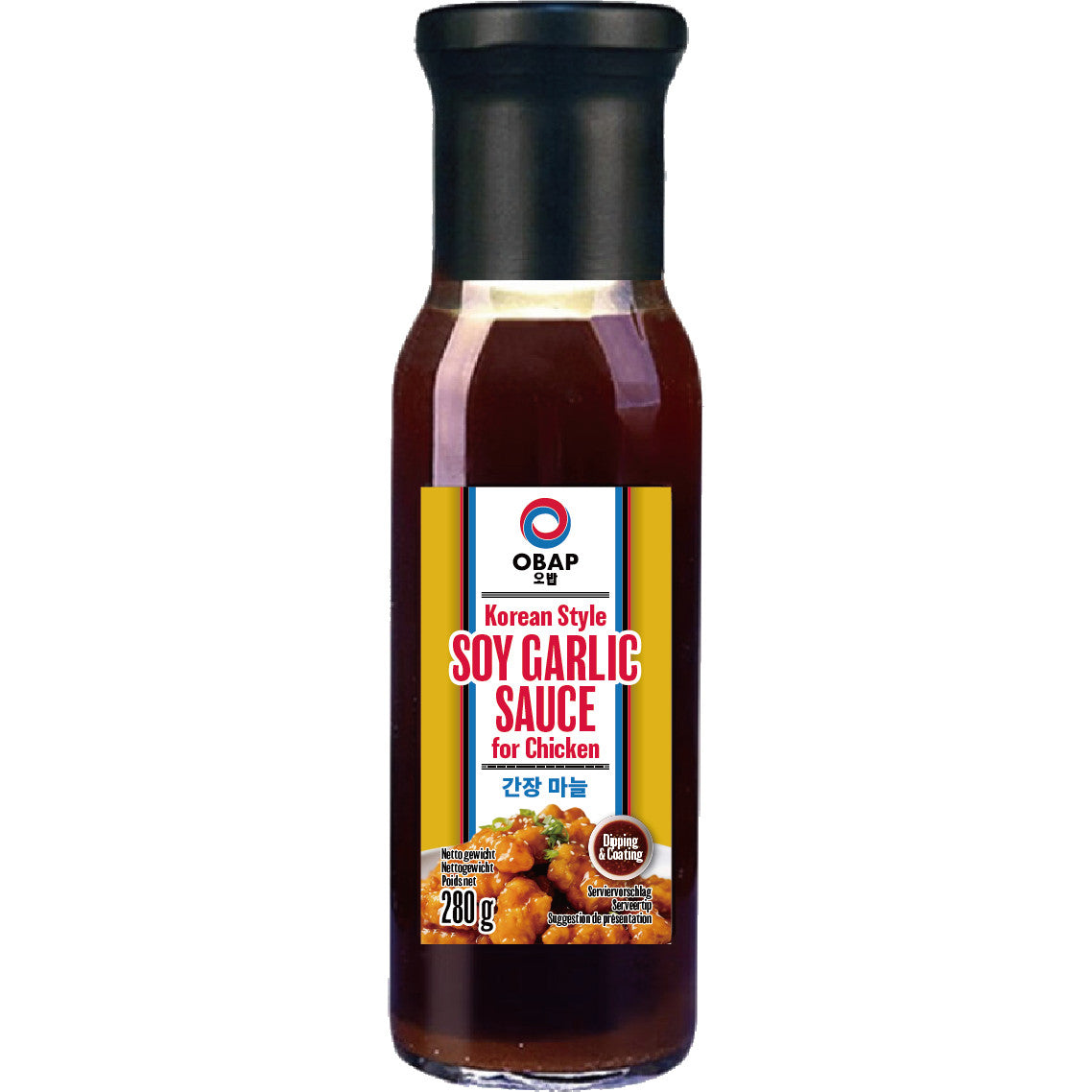 OBAP Koreanische Soja-Knoblauch-Sauce für Hähnchen 280g