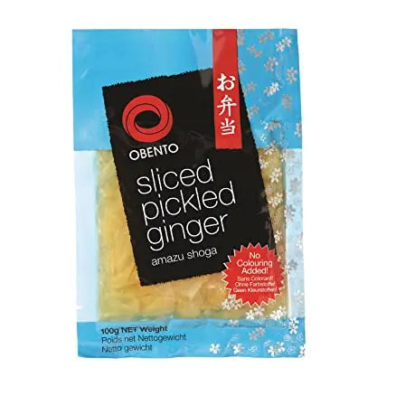 OBENTO Geschnittener eigelegter Ingwer 100g