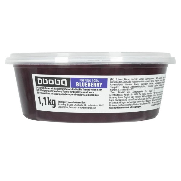 OBOBA Popping Boba, Blueberrygeschmack 1.1kg