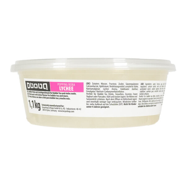 OBOBA Popping Boba, Lycheegeschmack 1.1kg