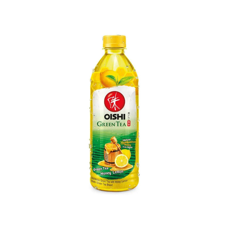OISHI Grüner Tee Getränk Honig-Zitrone 500ml