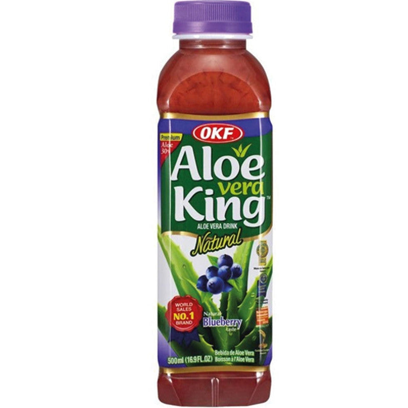 OKF Aloe Vera Getränk Blaubeere 500ml