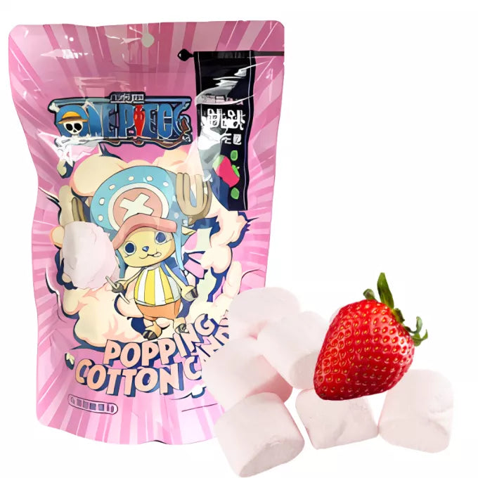 One piece cotton candy One Piece Erdbeer Marshmallow 15g