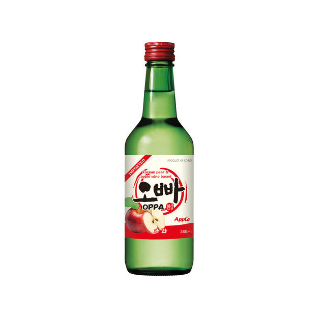 Oppa Apfel Soju Getränk 12% 360ml